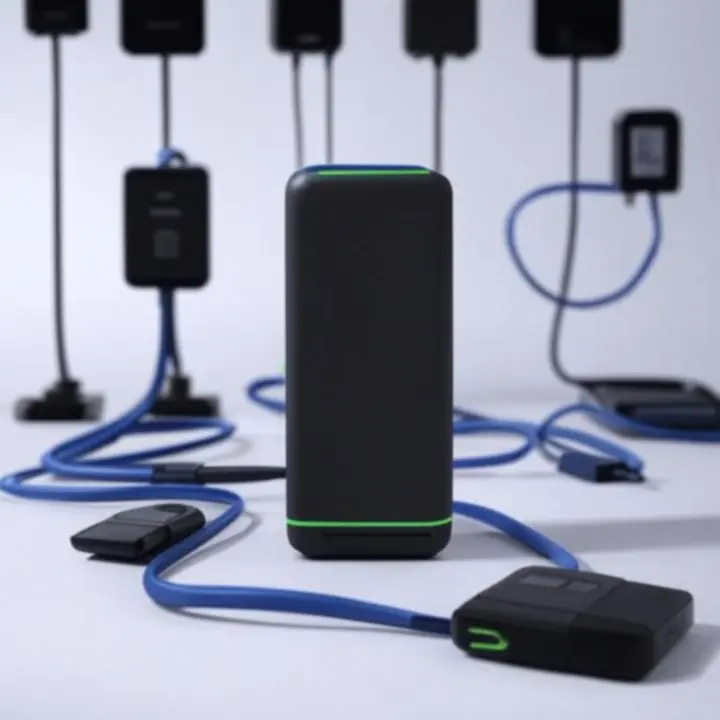 Podgląd zamówionych akcesoriów zasilających PowerAreo