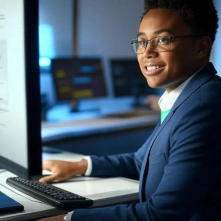 Konsultant PowerAreo obsługujący czat na żywo z klientem